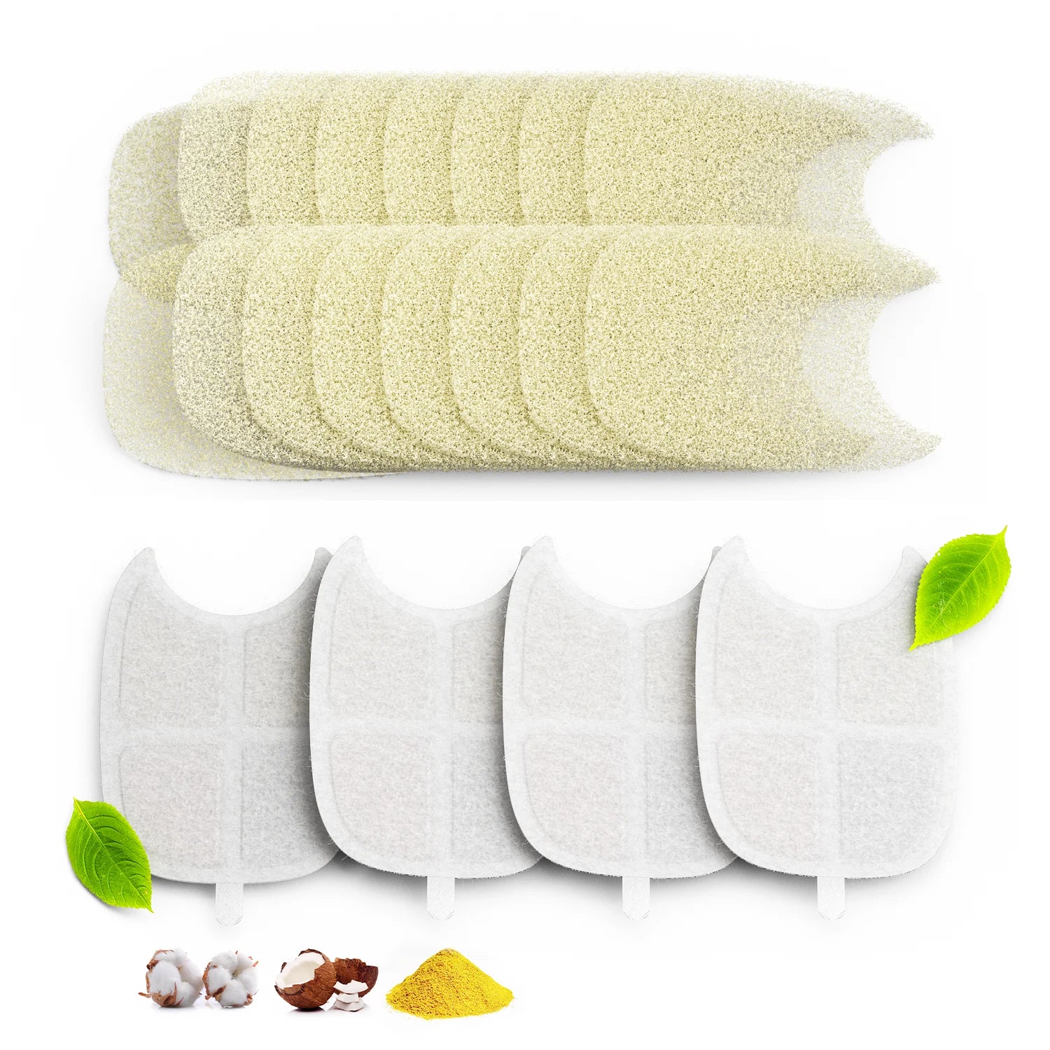 Replacement Filters for  FS10PRO Stainless Steel Water Fountain Drinking Dispenser with 6-Layer Filtration System 4-Pack