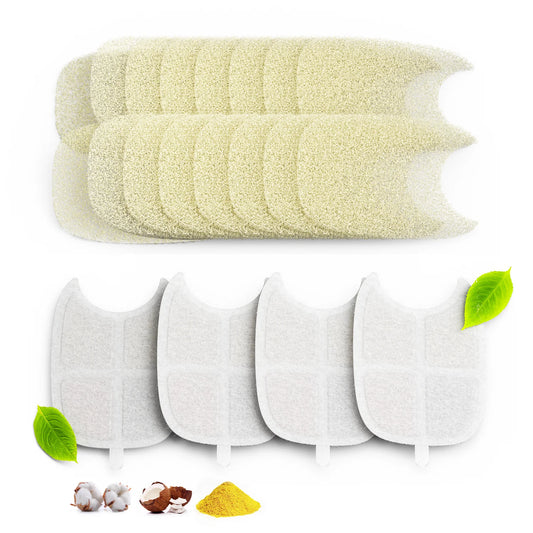 Replacement Filters for  FS10PRO Stainless Steel Water Fountain Drinking Dispenser with 6-Layer Filtration System 4-Pack